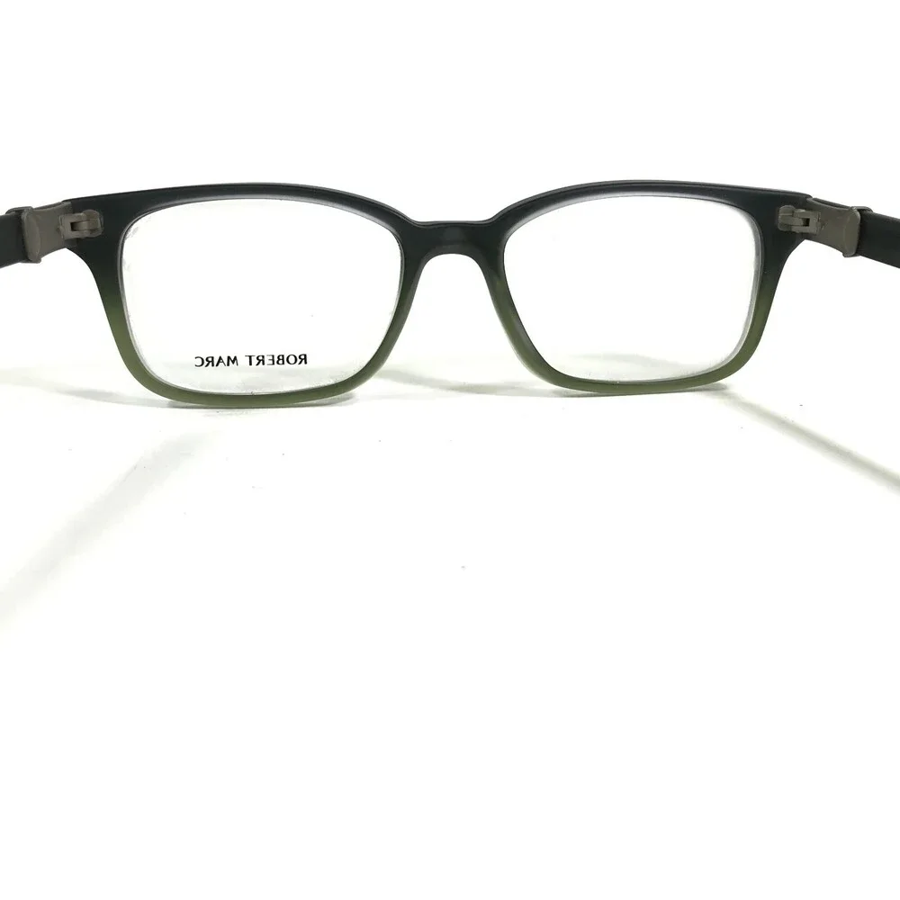 Robert Marc Eyeglasses Frames 839-271M Green Square Full Rim 50-20-145